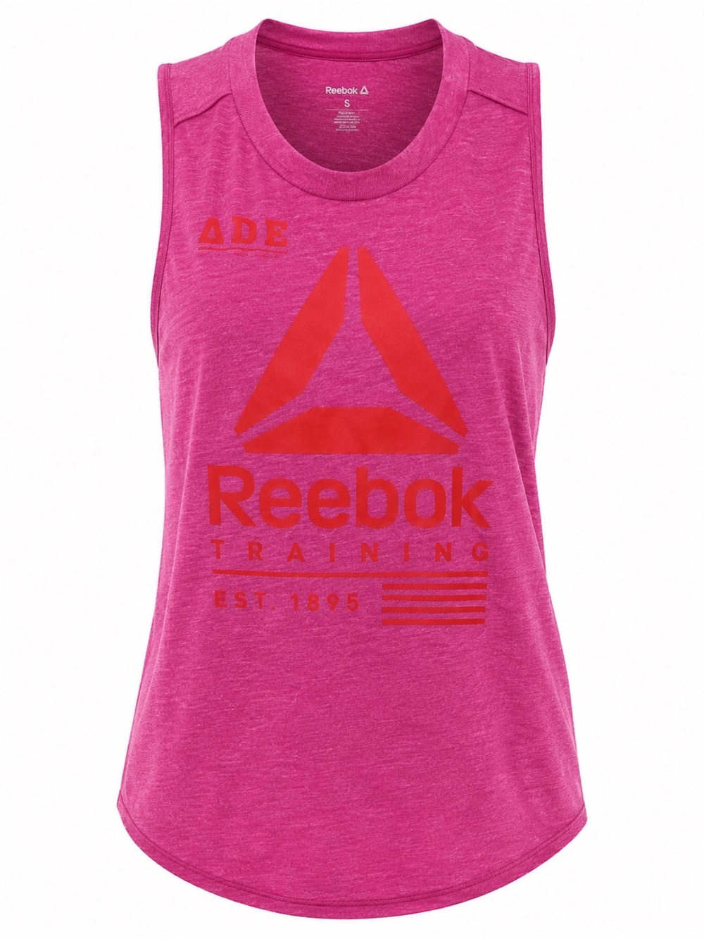 Reebok pink and red workout tank